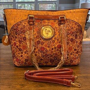 Mirabolante Pure Portuguese Natural Cork Bark Handbag